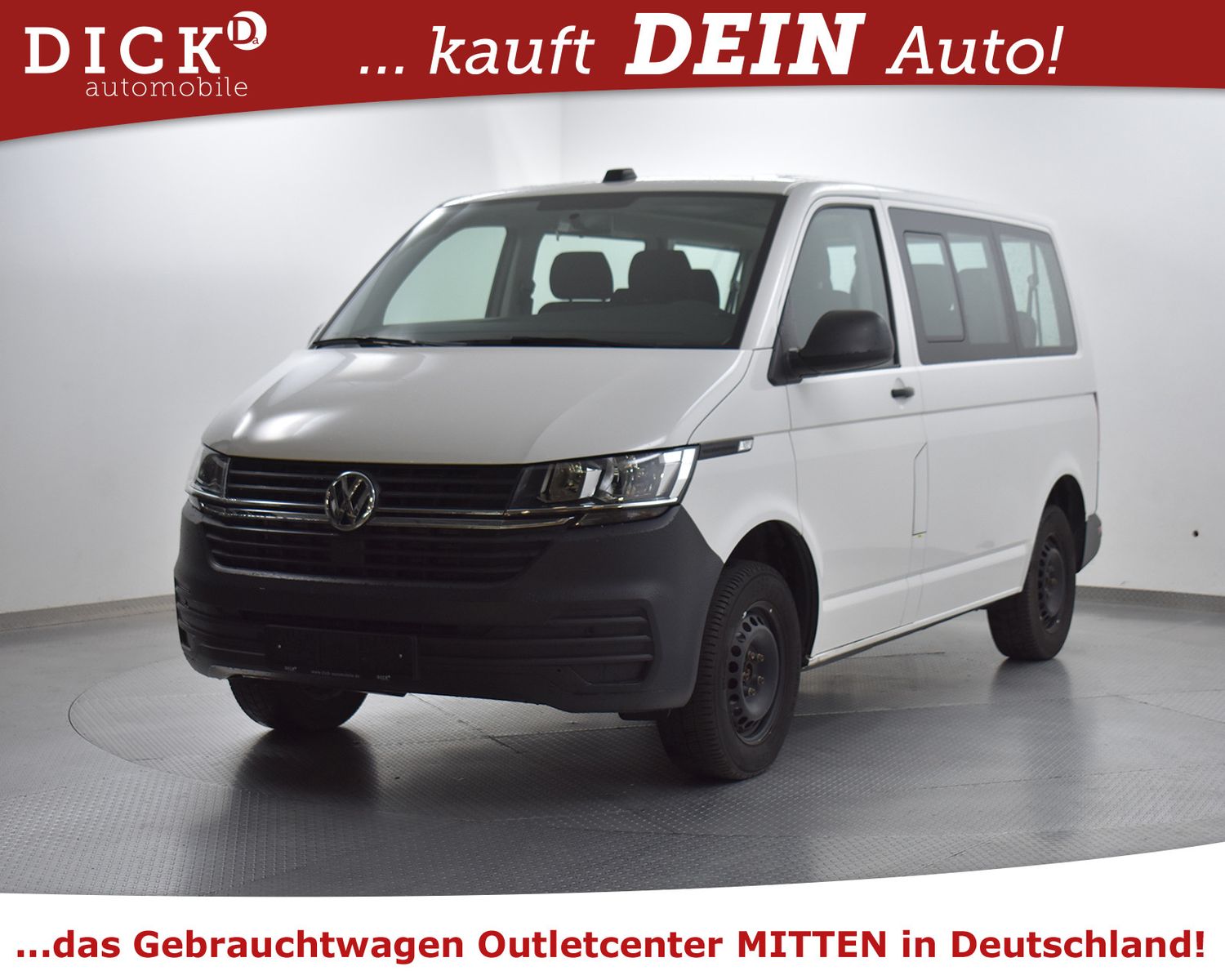 VW T6.1 Transp 2.0d Kombi FWD 9SI+KLIMA+SHZ+AHK+PDC - Image 2