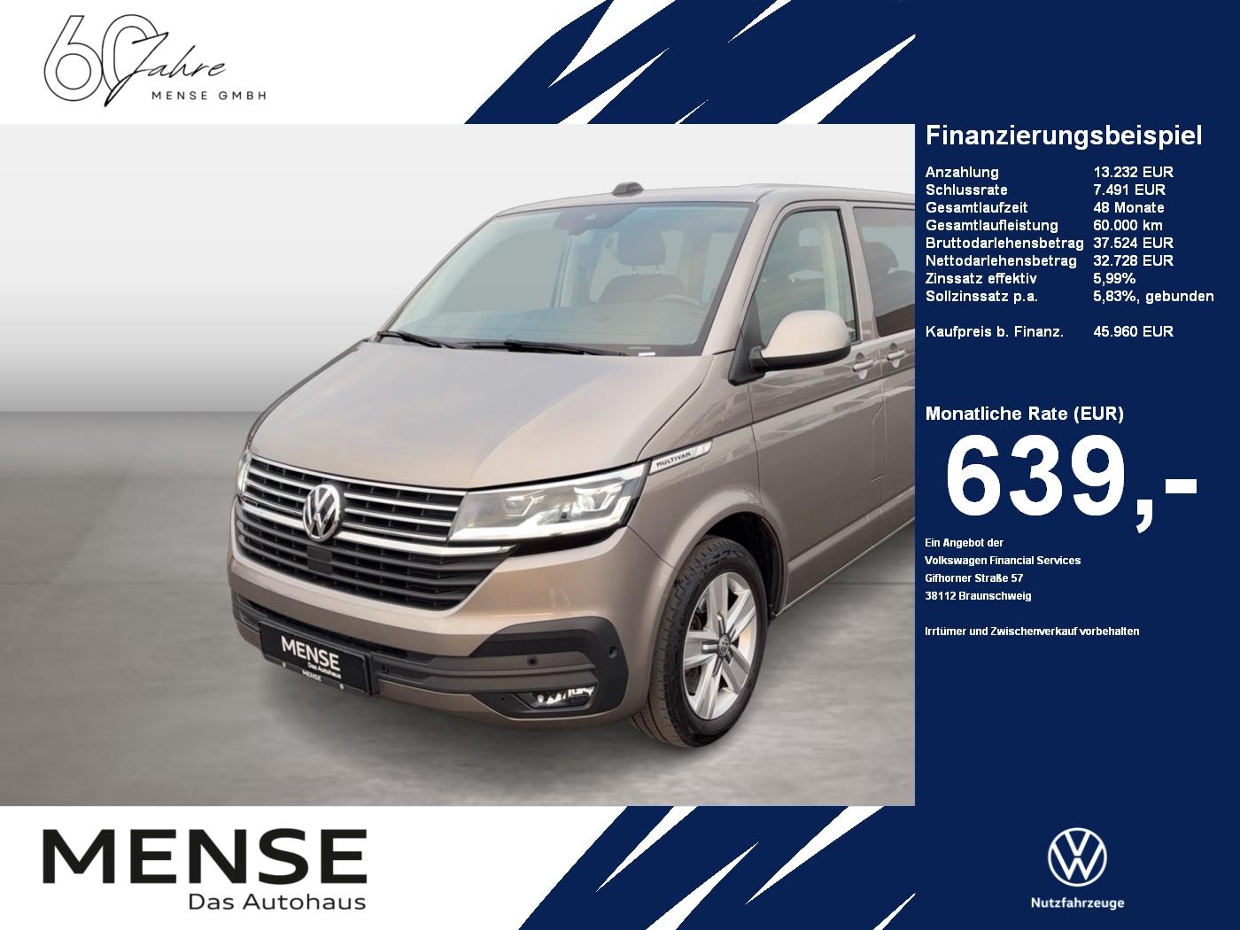 Volkswagen T6.1 Multivan Transporter 2.0 TDI 4Motion 4MOTIO