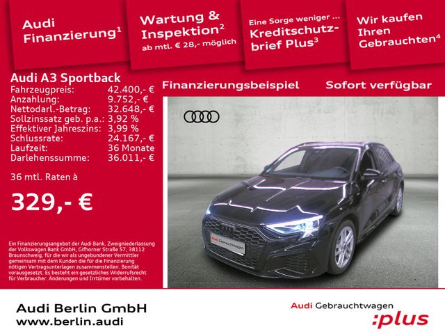 Audi A3 Sportback TFSI e S line 40 e S tronic