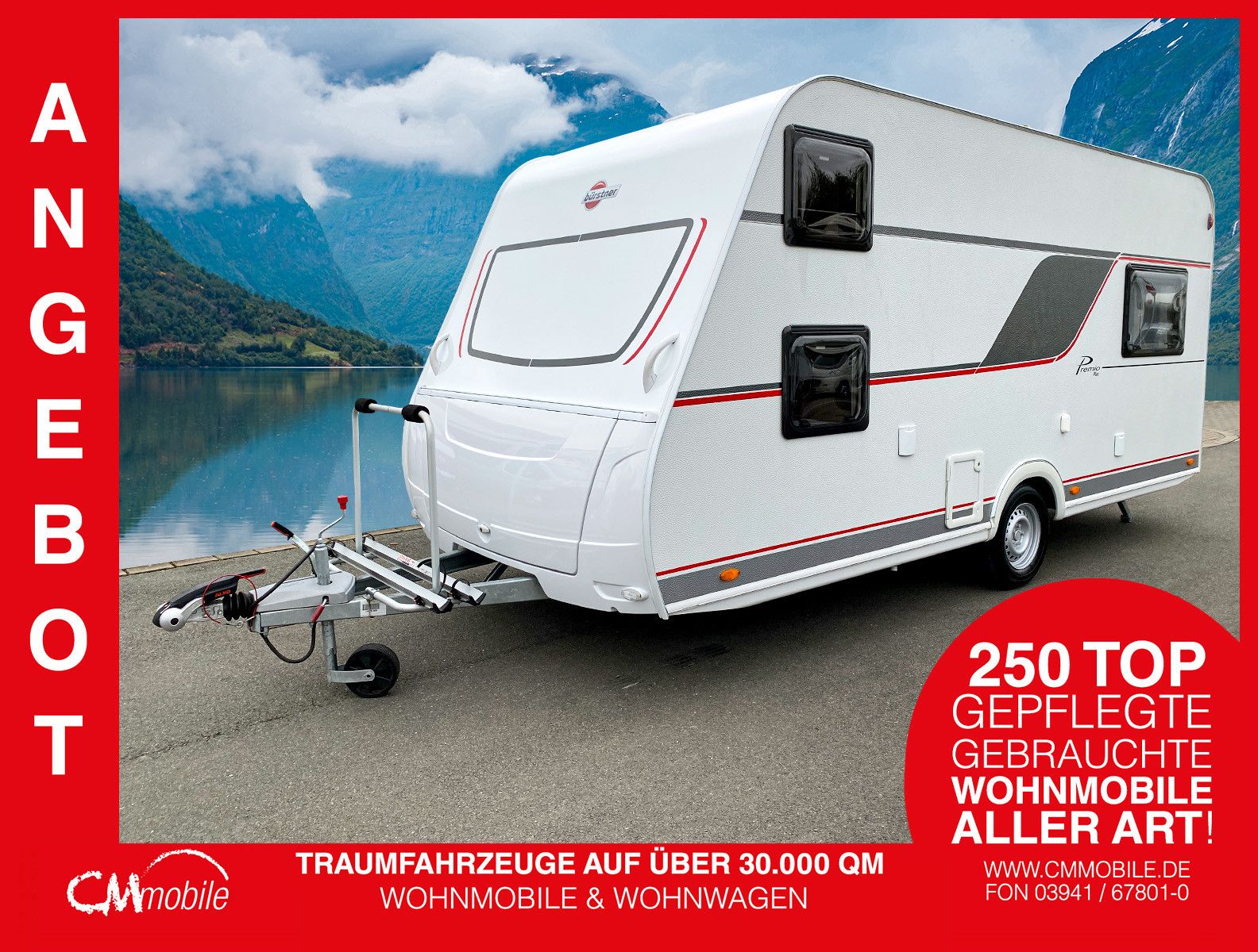 Bürstner
 Premio 440 TK Plus - Hub&Etagenbetten -
