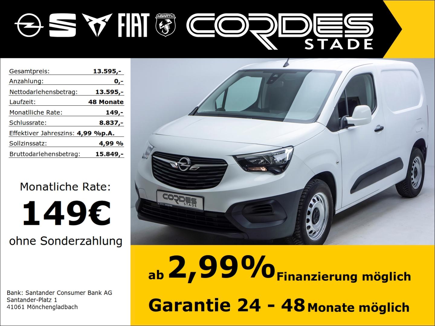 Opel Combo Cargo Edition erhöhte Nutzlast 1.5 D PDC B