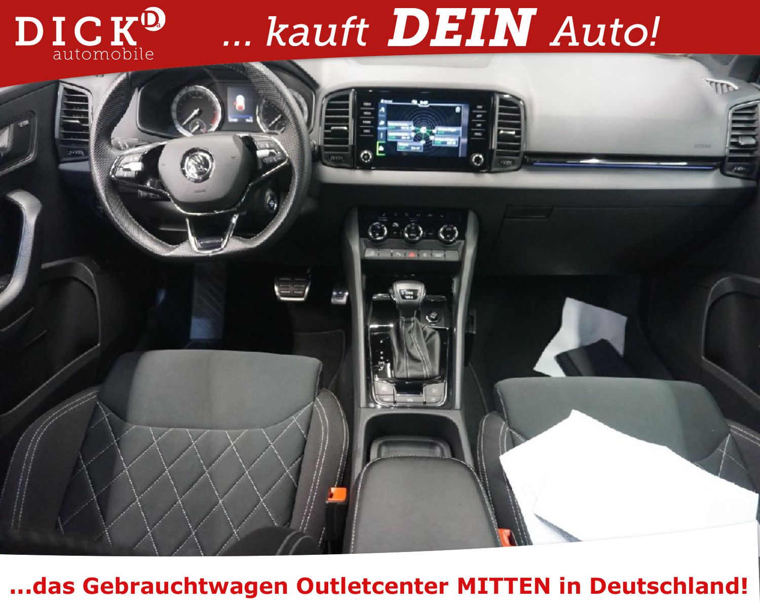 Fahrzeugabbildung SKODA Karoq 2.0d 4x4 Sport LED/ACC/NAVI/SHZ/HIFI/8Fa