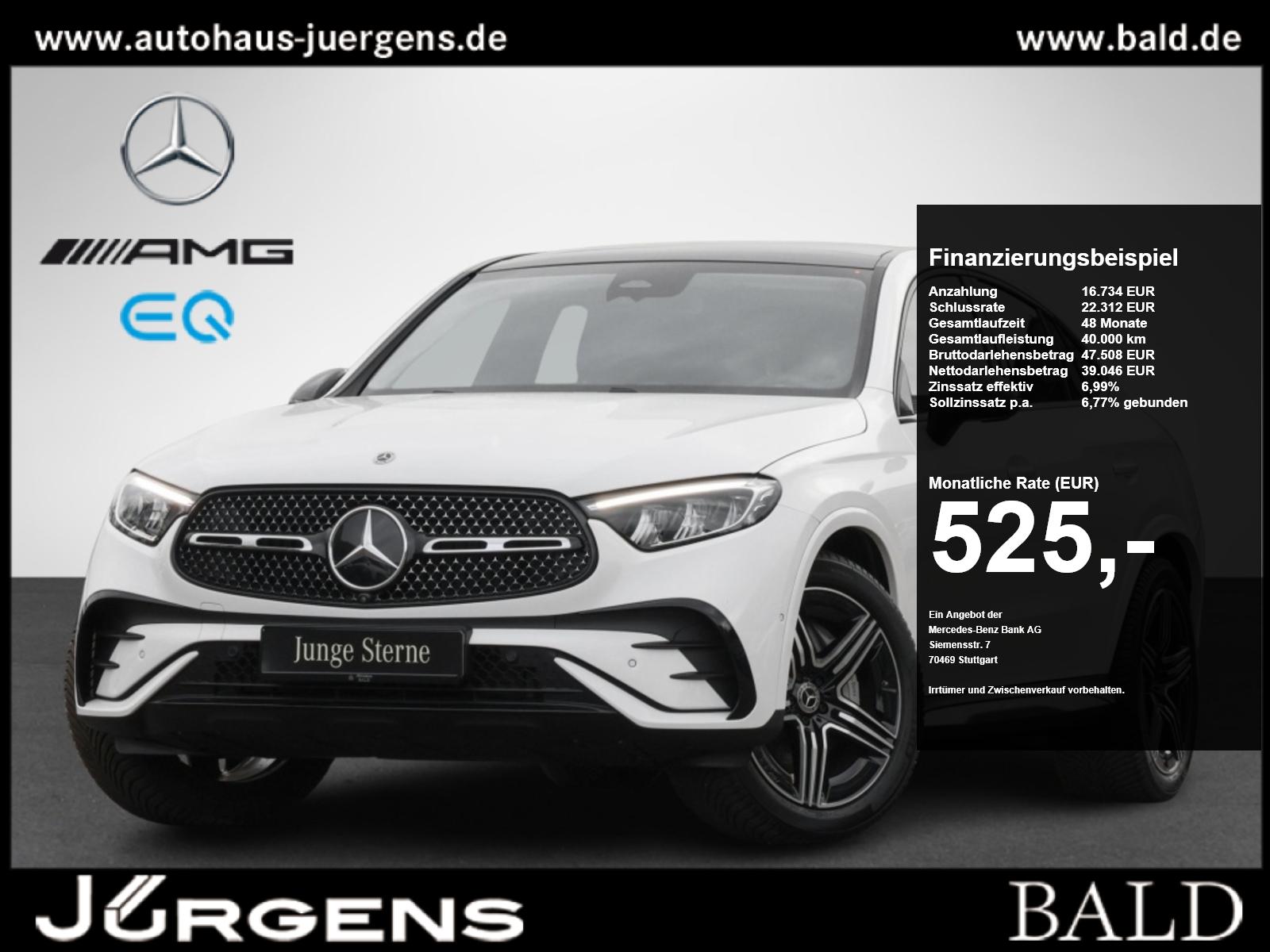 Mercedes-Benz GLC 200 4M Cp AMG-Sport/Pano/AHK/360/Night/Memo