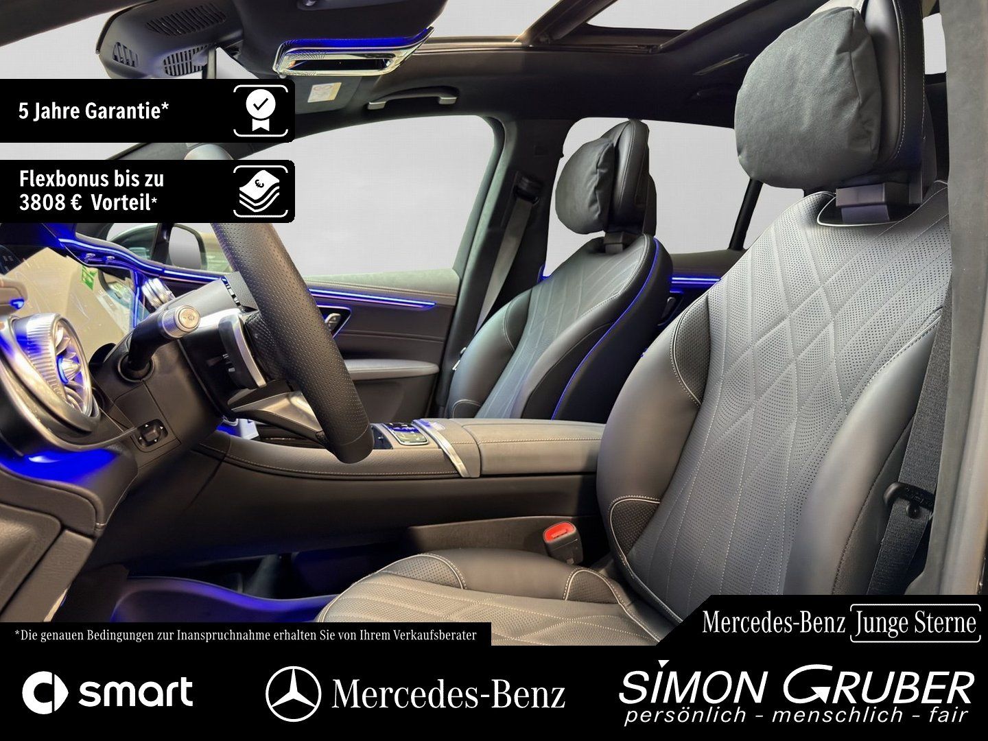 Fahrzeugabbildung Mercedes-Benz EQS 580 4M SUV AMG Premium+ Massage AHK 7 Sitze