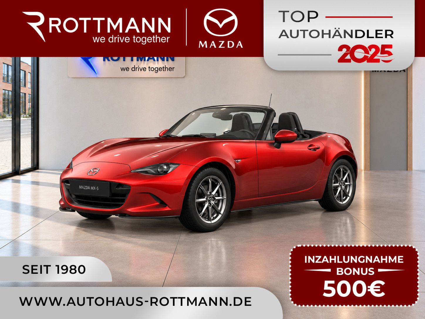 Mazda MX-5 2027 1.5 SKYACTIV-G 136ps EXCLUSIVE-Line