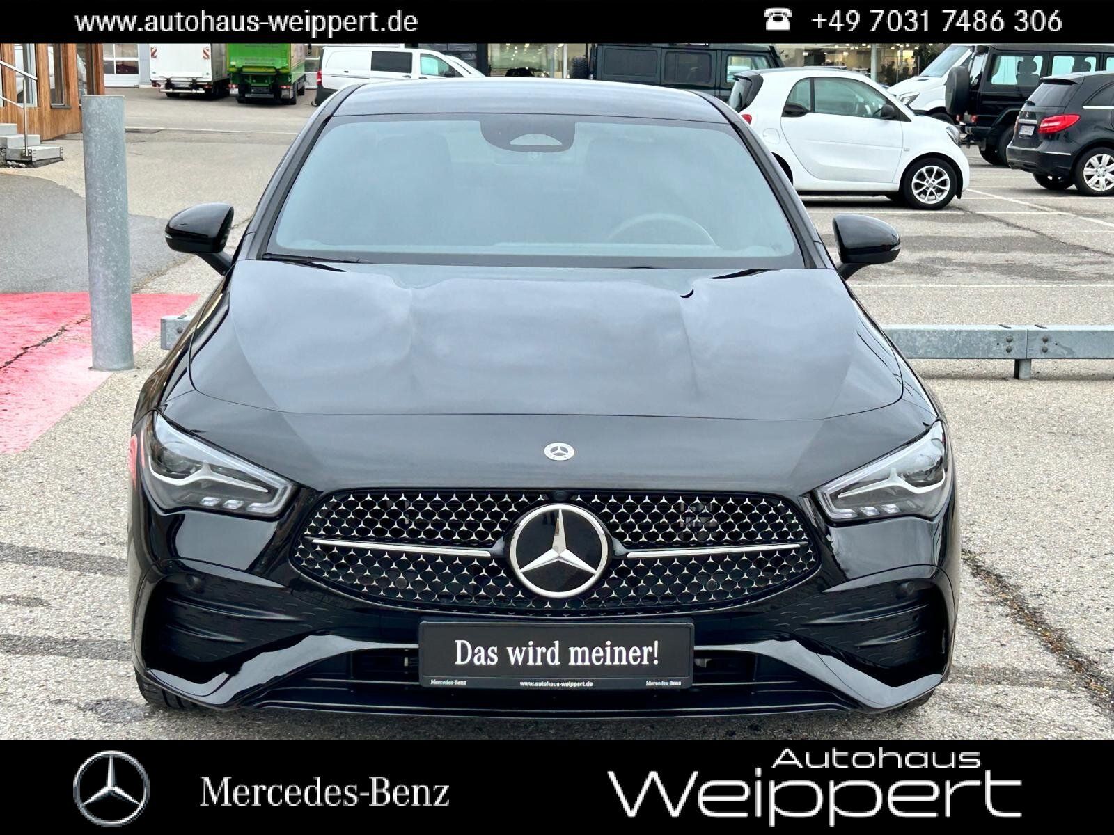 Mercedes-Benz CLA 250 e Coupé MBUX DIST LED AHK NIGHT AMG LINE