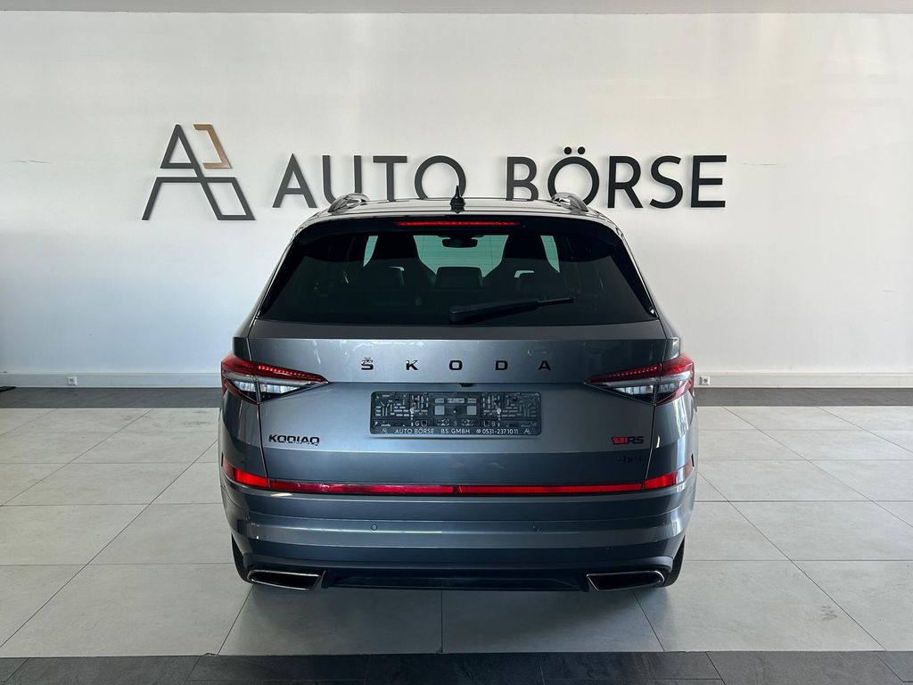 Skoda Kodiaq RS PANO*STH*360°*CANTON*AHK*MATRIX*7xSITZ