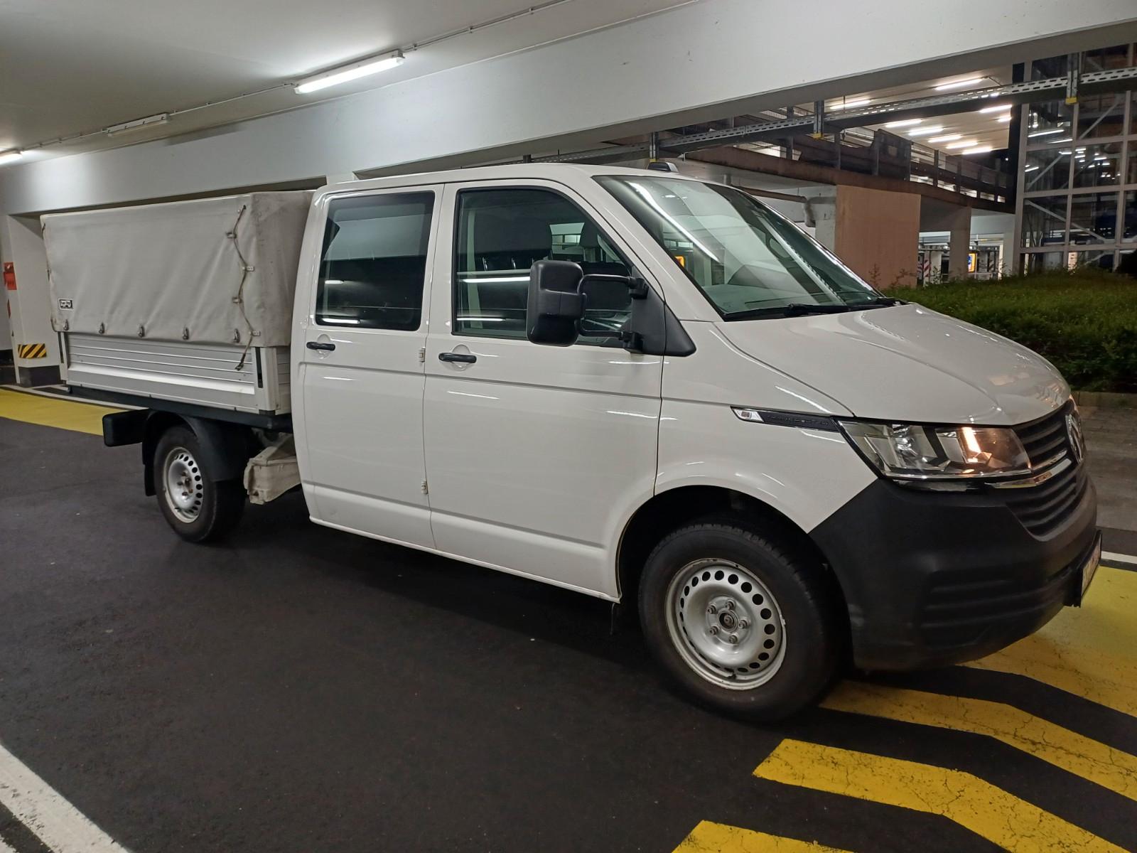 Volkswagen T6 Transporter Doka Pritsche, StandHZG*Klima*AHK