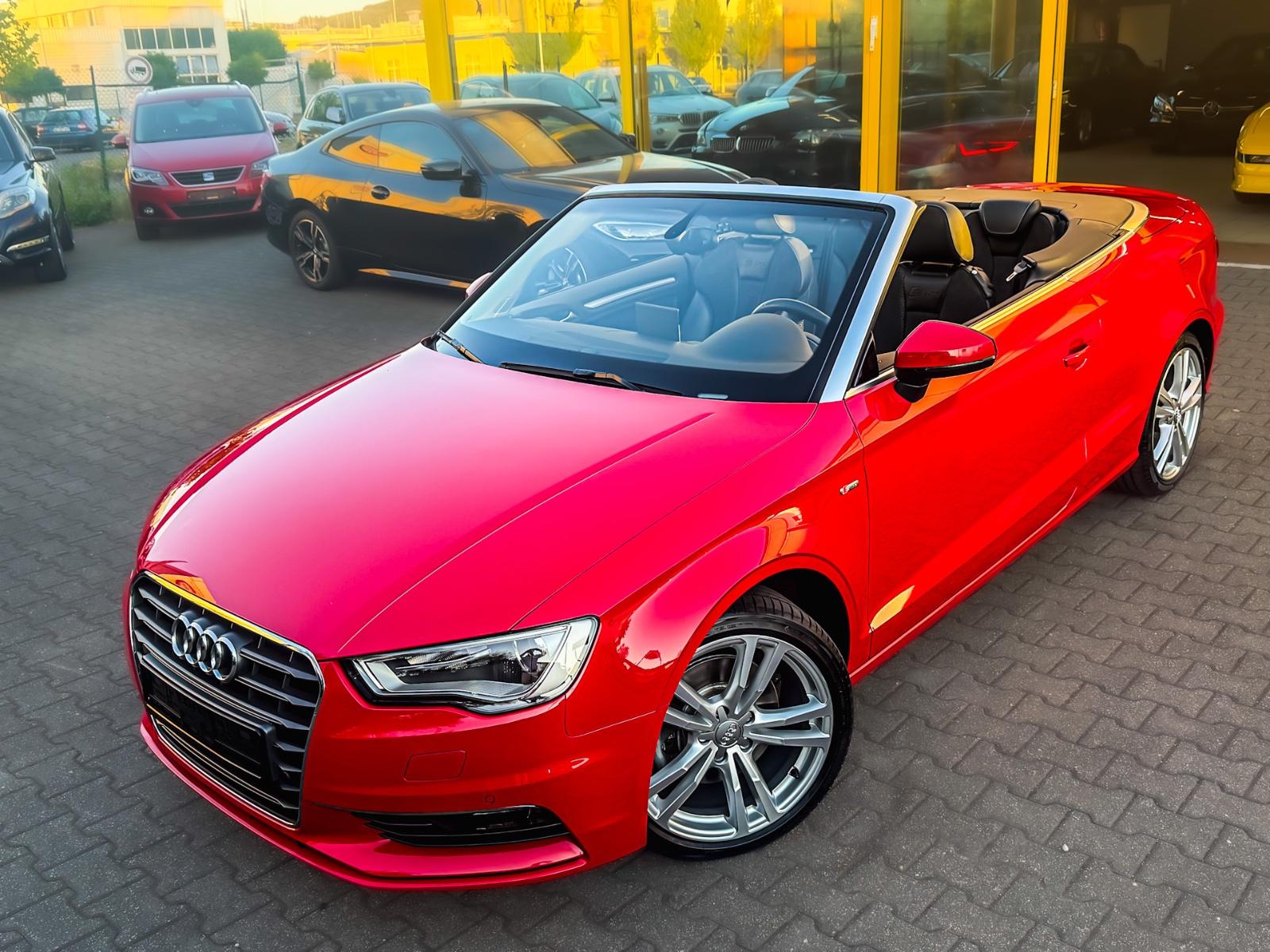 Audi A3 Cabrio/3x S line/Nackenheizung/Alcantara