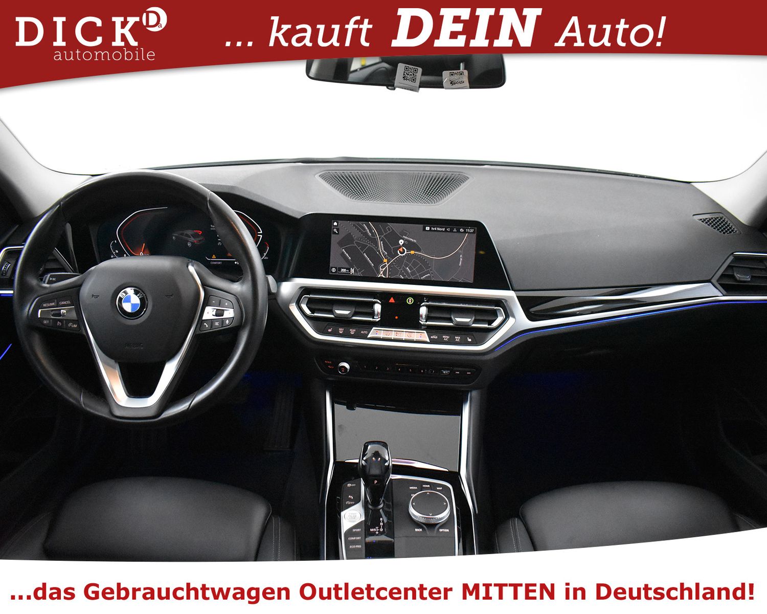 BMW 320i Aut Sport Line SHADOW+NAVI PLUS+VIRTU+LED+M - Image 11