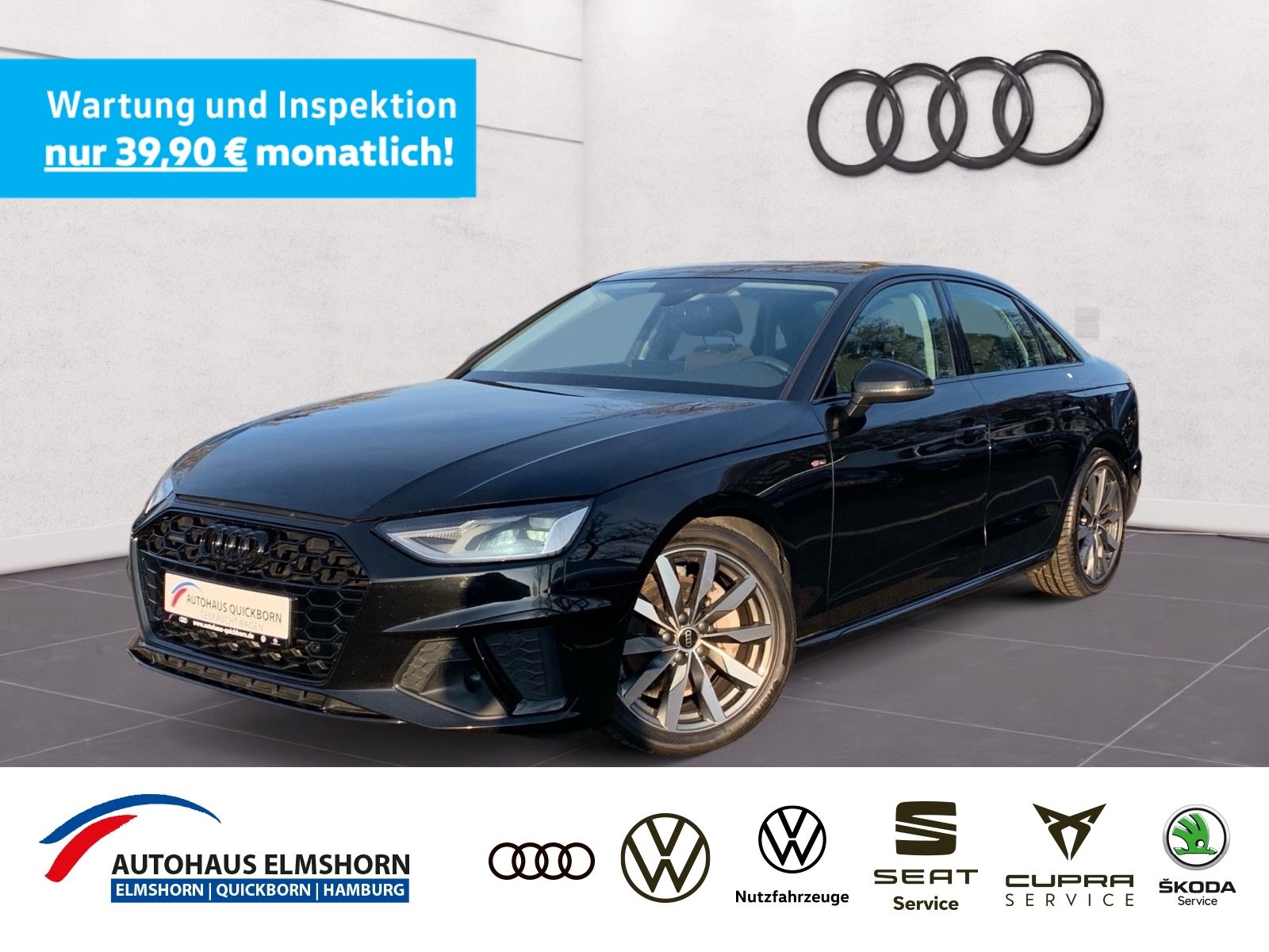 Audi A4 Lim. S line 40 TFSI quattro S tronic TOUR NAV