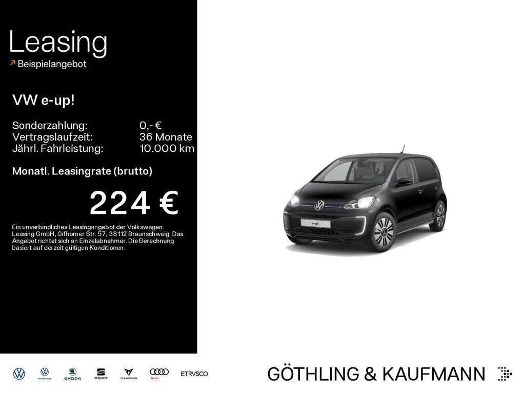 Volkswagen e-up! move up! Style Plus*LM*SHZ*Ambiente*Klima*