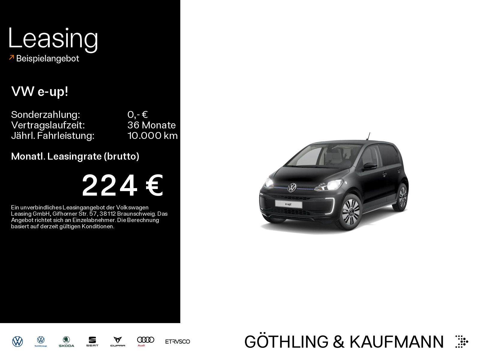 Volkswagen e-up! move up! Style Plus*LM*SHZ*Ambiente*Klima*