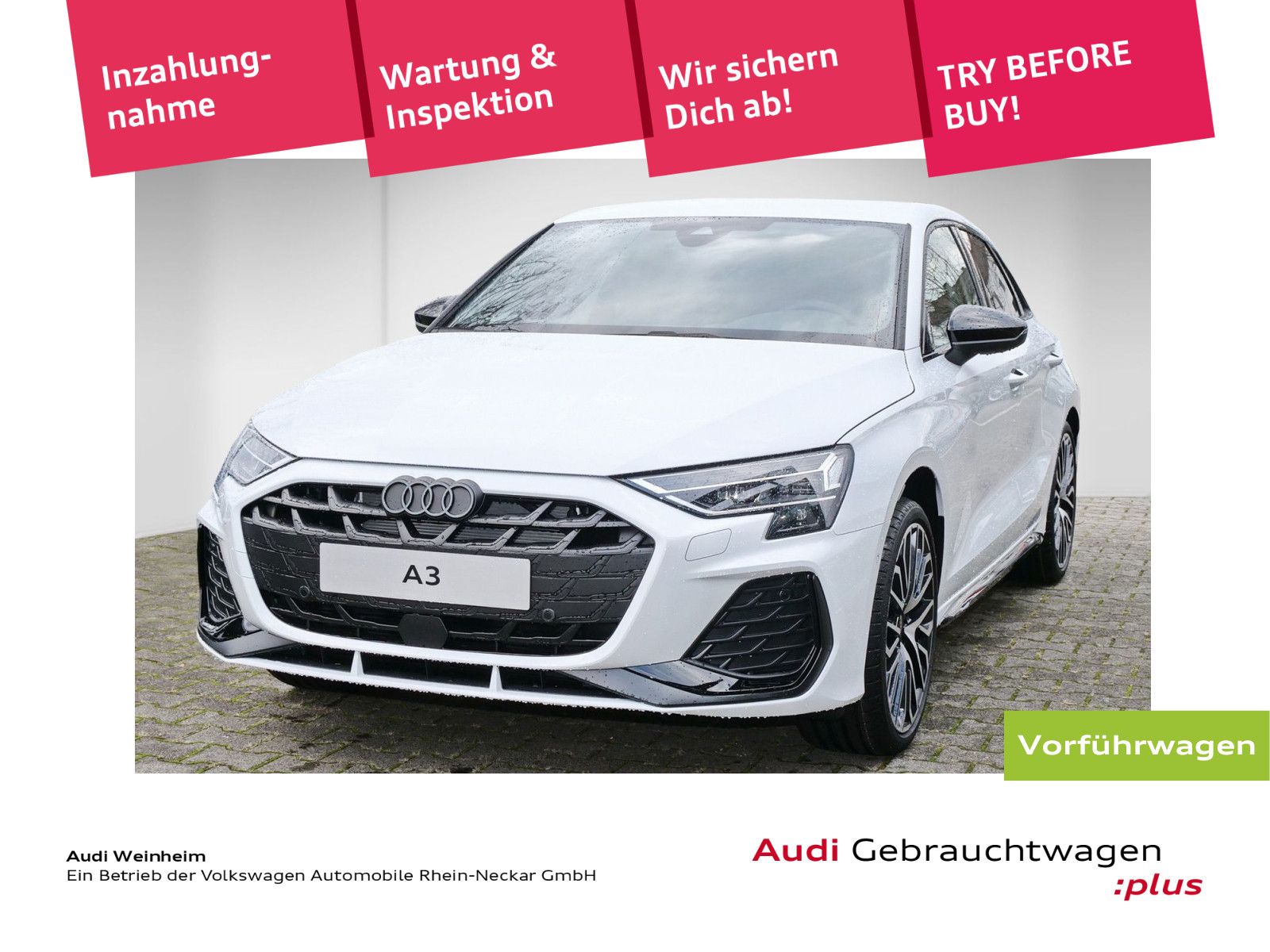 Audi A3 Sportback 35 1.5 TFSI S line Rückfahrkamera L