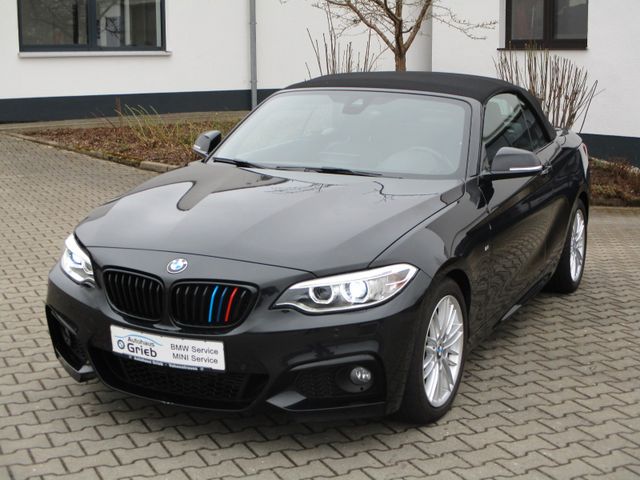 BMW 220 i Cabrio M-Sport Navi Kamera Leder Komfort..