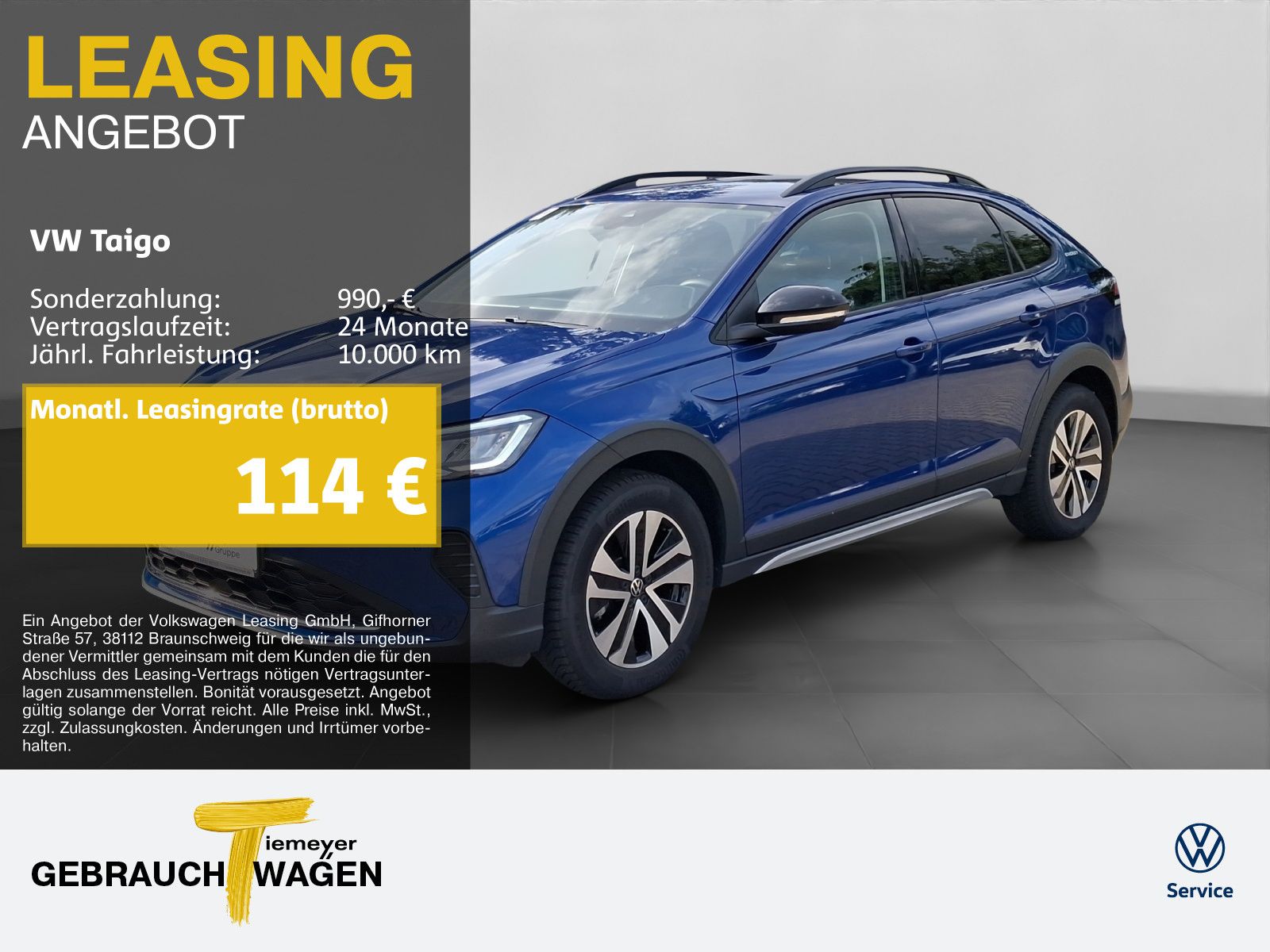 Volkswagen Taigo 1.0 TSI ENERGY LED NAVI SITZHZ LM16