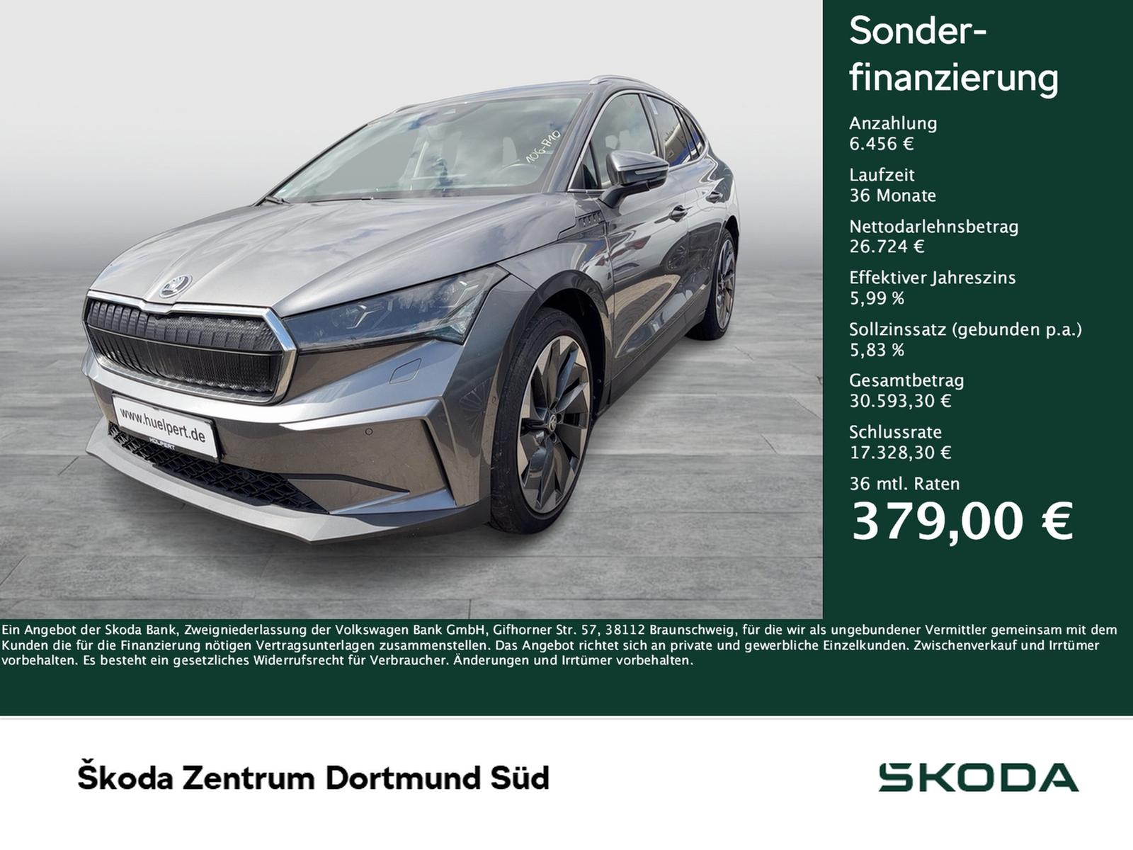 Skoda Enyaq 80x SUITE 4X4 WÄRMEPUMPE LEDER AHK LM21