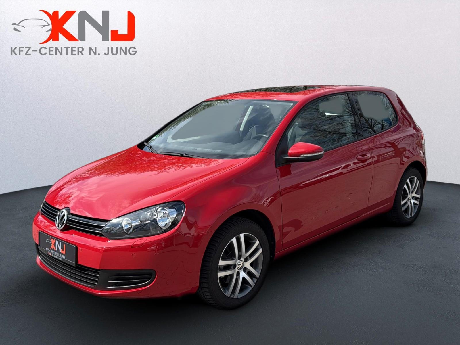 Volkswagen Golf 6 VI 1.4 | 1. Hand | Schiebedach | Sitzhzg.