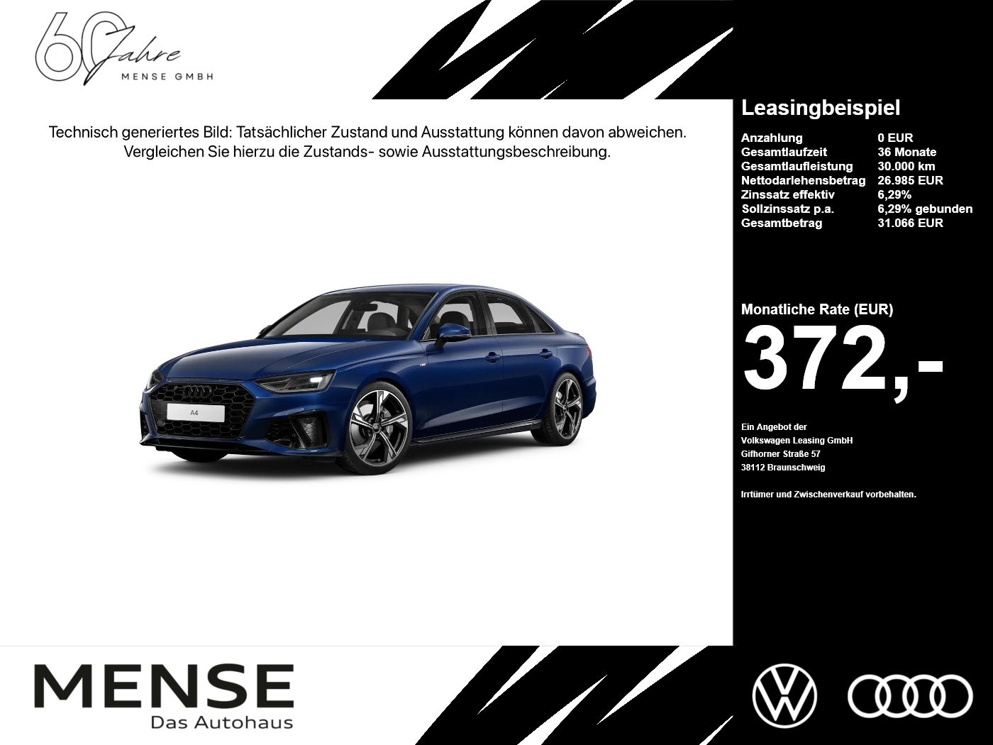 Audi A4 Limousine 40 TDI S tronic S line Navi DynLich