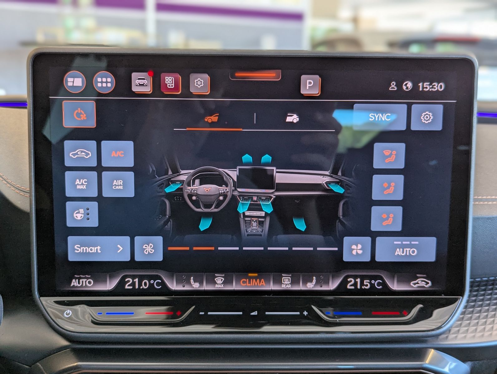 Fahrzeugabbildung CUPRA Leon 2.0 DSG Dynamic/Edge-Paket Navi AHK 5J-Gara