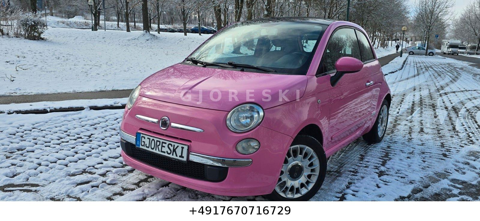 Fiat 500 Pur O2 / Ecolog+KLIMAAUTOMATIK+ALU+PINK