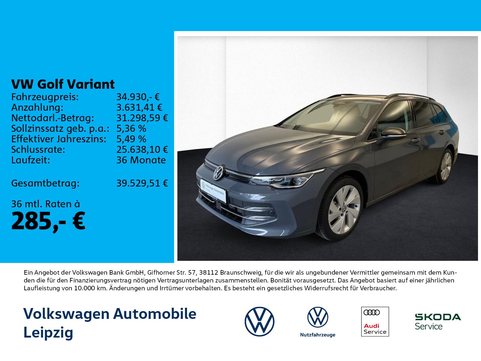 Volkswagen Golf Variant ENERGY 1.5 l eTSI 110 kW DSG*AHK