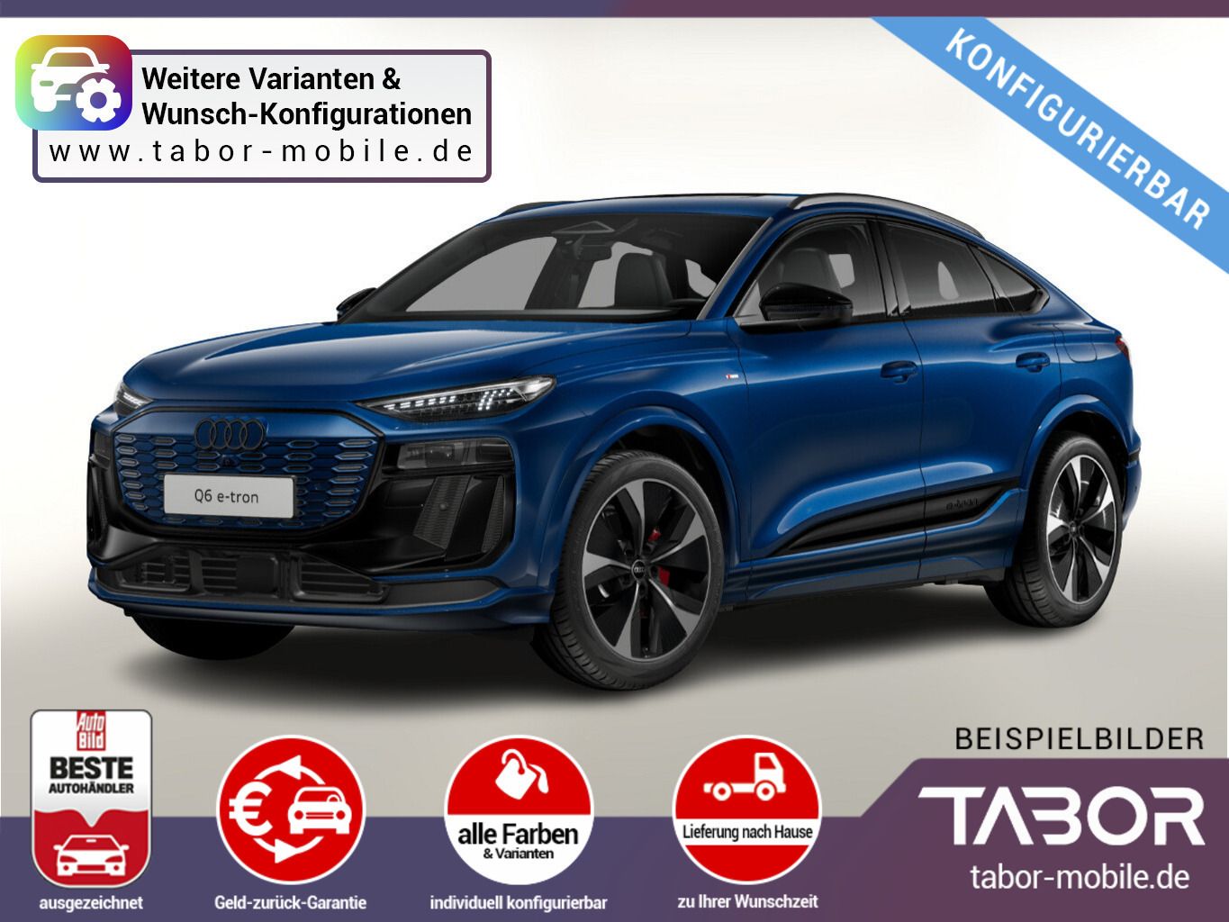 Audi Q6 e-tron Sportback 252 LED Nav VirCo+ SHZ PDC
