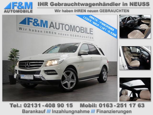 Mercedes-Benz ML 350 BlueTEC 4MATIC Leder Pano Luft R-Kam AHK