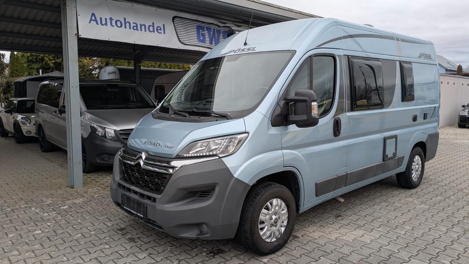 Pössl Roadcamp 540 org.34Tkm Rückfahrk. Trittstufe