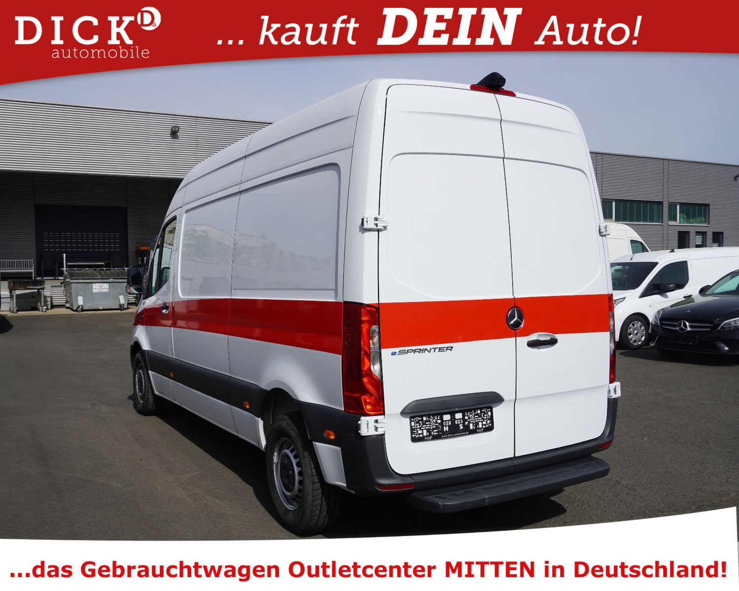 Fahrzeugabbildung Mercedes-Benz eSprinter 312 FWD L2H2 >KLIMA+NAVI+KAM+LEDER+SHZ