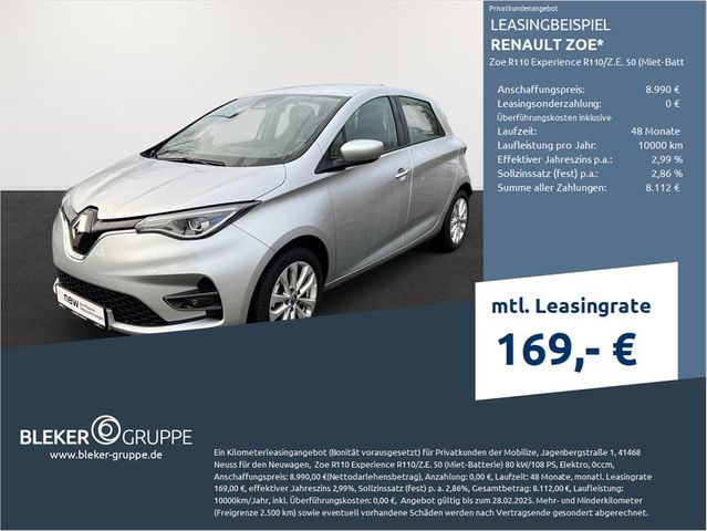 Renault ZOE R110 Experience R110/Z.E. 50 (Miet-Batterie