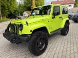 Jeep Wrangler CRD Sahara I HYPER GREEN I LEDER I NAVI - gebrauchte Jeep Wrangler aus dem Jahr 2016
