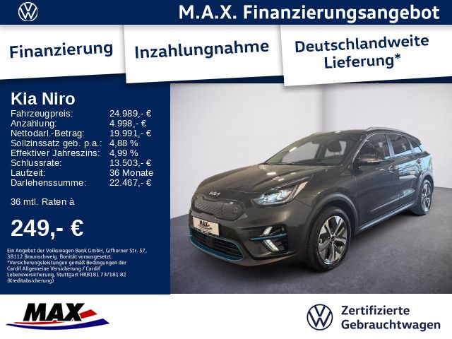 e-Niro SPIRIT LED+KAMERA+LEDER+JBL PREMIUM+PANO+
