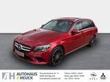 Mercedes-Benz C 300 T MULTIBEAM AHK-klappbar Navi LED Blendfre - rote Mercedes-Benz C 300