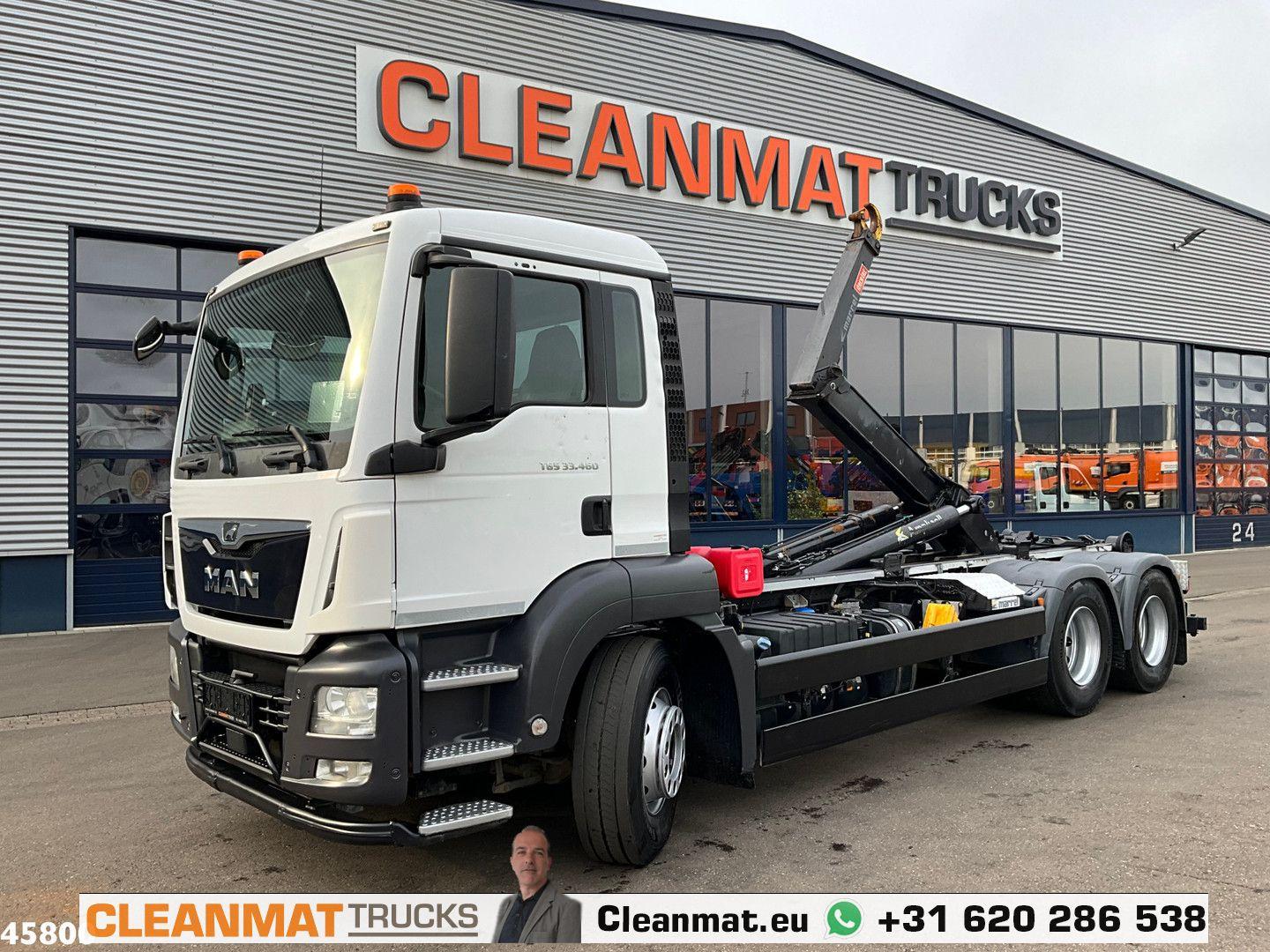 MAN TGS 28.460 6x4 Euro 6 Marrel 20 Ton haakarmsyste