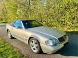 Mercedes-Benz SL 320 - R 129 Cabrio, Silber/Blau, 98 TKM, Top - Mercedes-Benz: 129