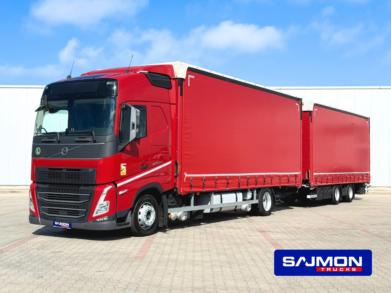 Volvo FH 420 JUMBO 120M3  2x775 38 palett SALON PL