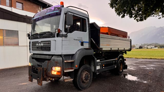 MAN TGA 18.360 4x4 BL Winterdienst + Kipper Bj 2004