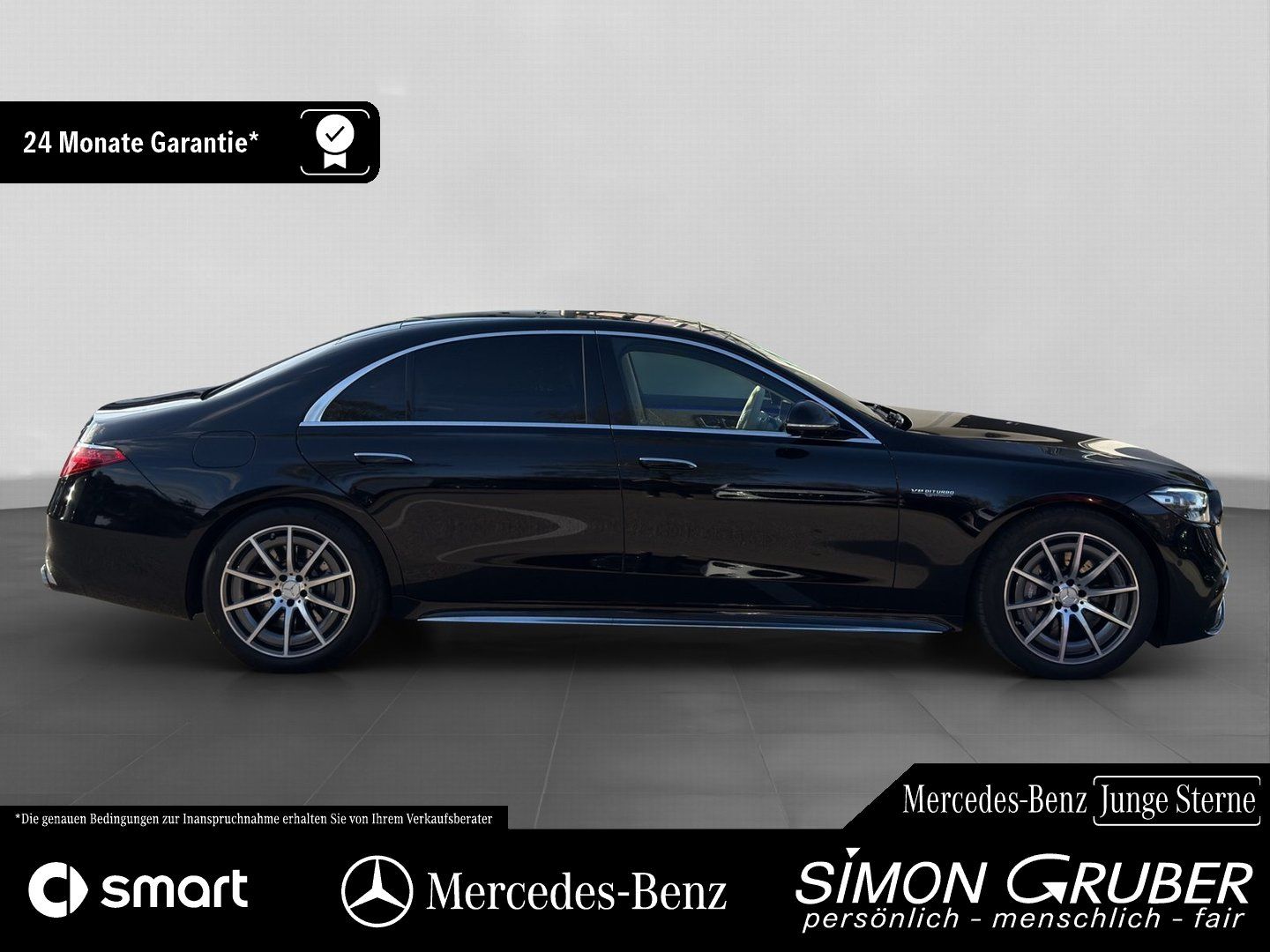 Fahrzeugabbildung Mercedes-Benz S 63 4M e Performance lang Exklusiv Chauffeur
