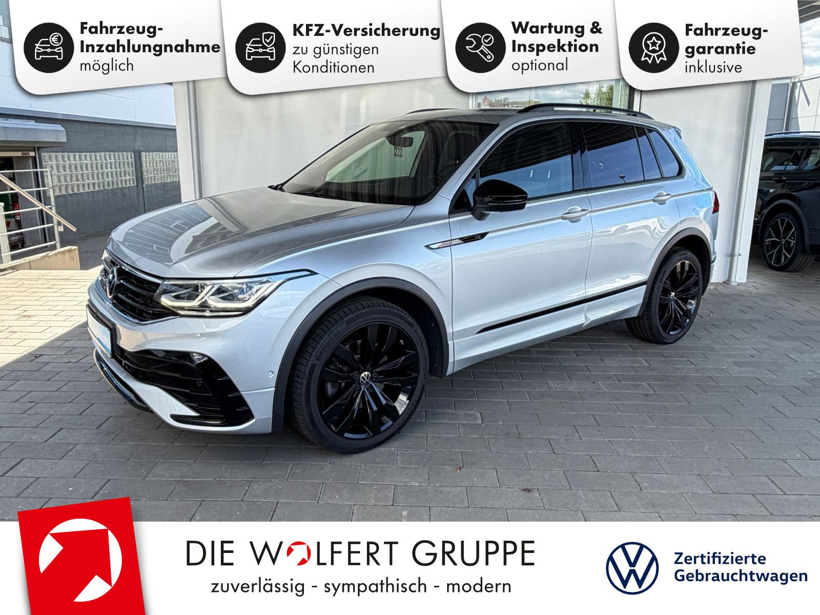 Volkswagen Tiguan R-Line 2.0 TDI DSG 4M 360° AHK MATRIX NAV foto 1