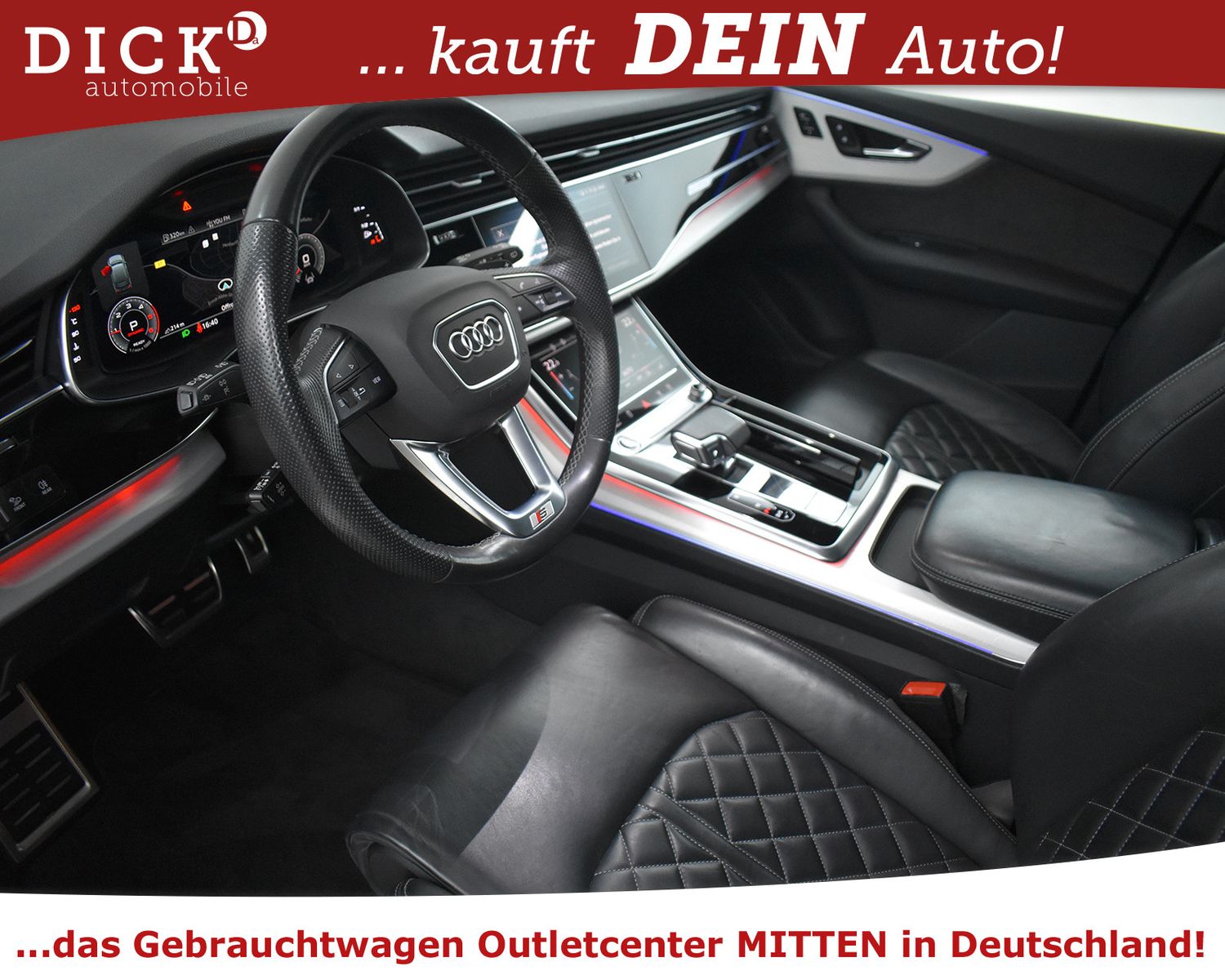 AUDI Q7 50d Quatt S LINE COMPET+PANO+B&O+MEMO+VIRTU+ - Image 11
