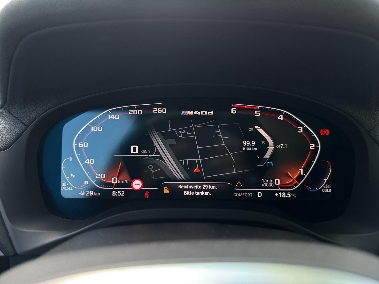 BMW X3 M40d AHK STANDHZ HEAD-UP PANO RFK HIFI XDRIVE