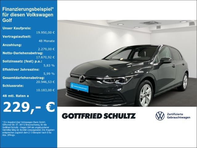 Volkswagen Golf VIII 1.5 TSI LED NAV ACC SHZ DAB Life