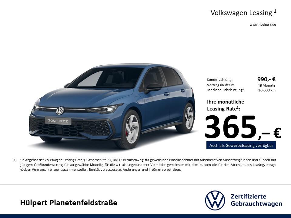 Volkswagen Golf VIII 1.5 HYBRID GTE BLACKSTYLE CAM ACC NAVI, миниатюра 3