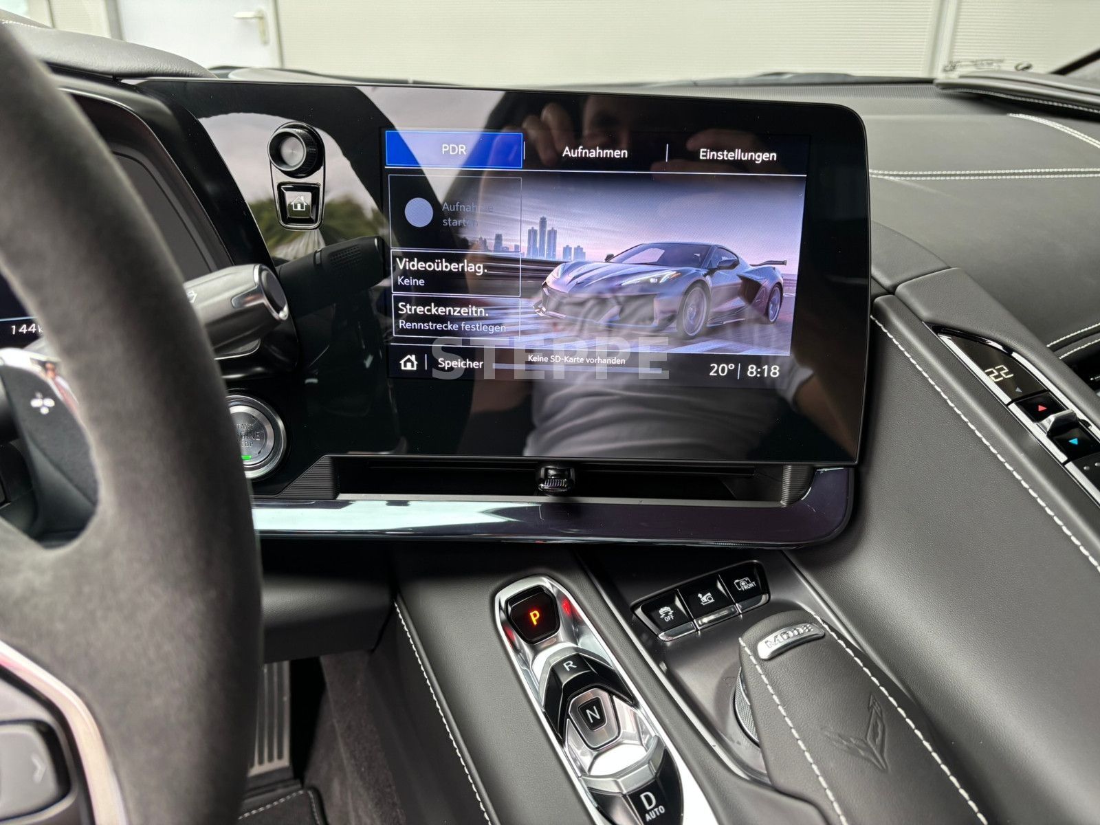 Corvette C8 Stingray Coupe 2025 3LT EUModell STEPPE