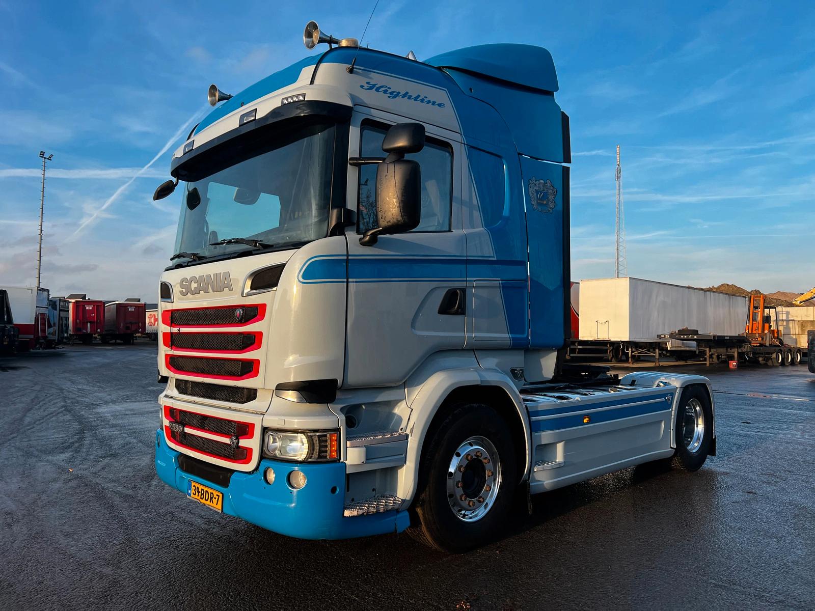 Scania R580 V8 Highline, Full air