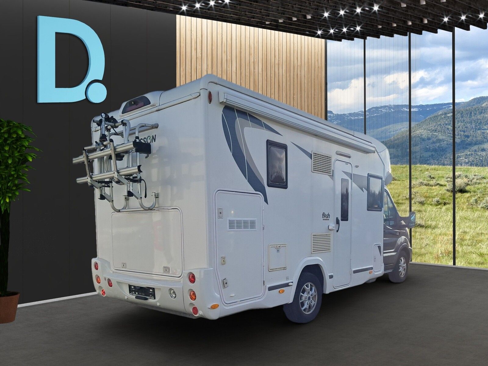 Fahrzeugabbildung Chausson Flash 610 Limited SAT,Markise,RK,Fahrradträger