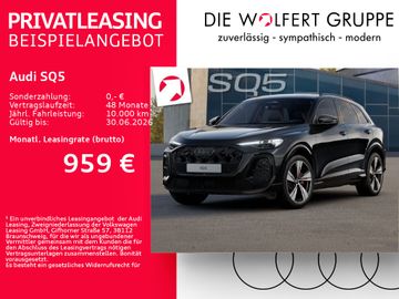 Audi Leasingangebot: Audi SQ5 edition one*AHK*LUFT*PANO*MEMORY*HuD*B&O*