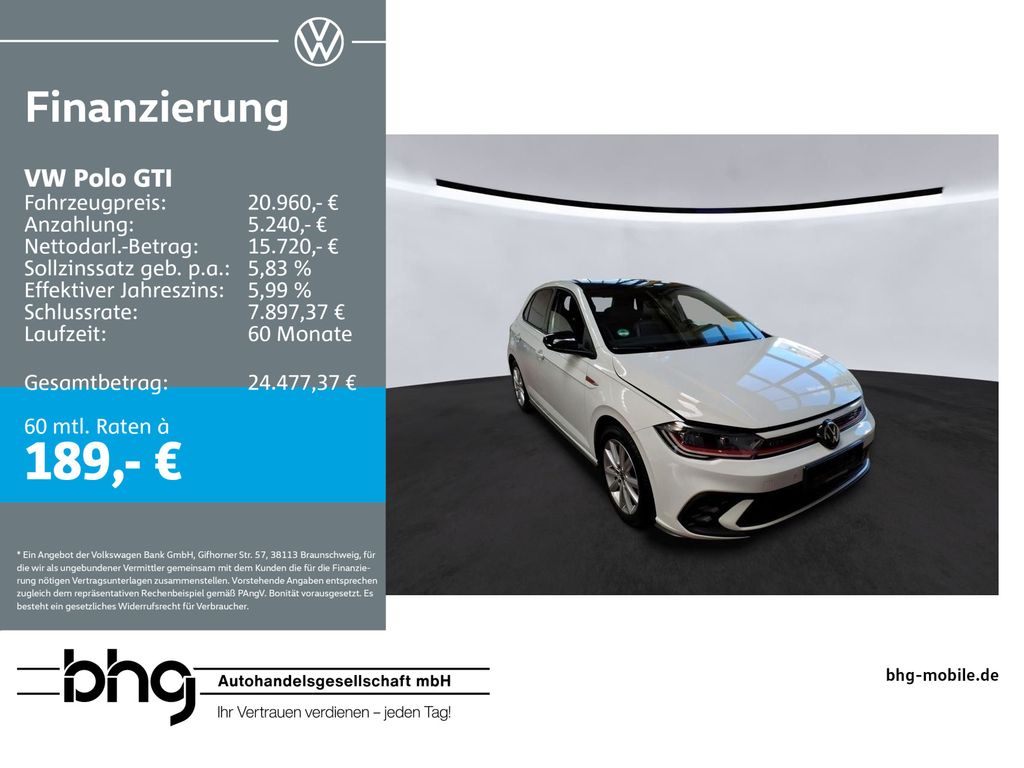 Polo GTI 2.0TSI DSG