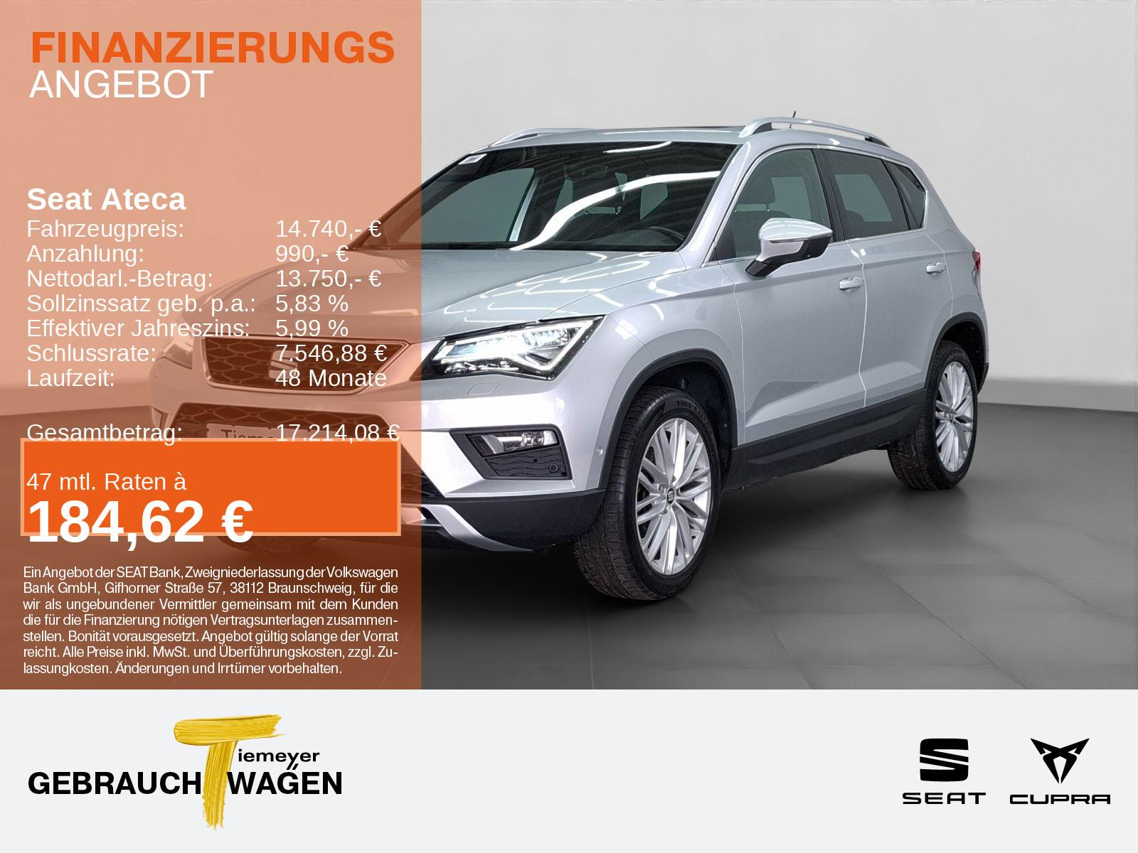 Seat Ateca 1.4 TSI 4D XCELLENCE PANO LED KAMERA FULL-